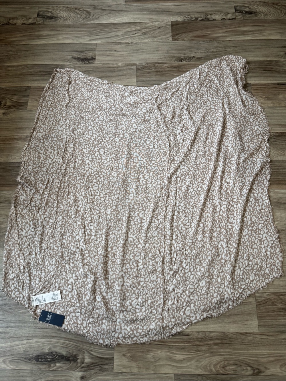 NWT Abercrombie & Fitch Animal Print Scarf One Size